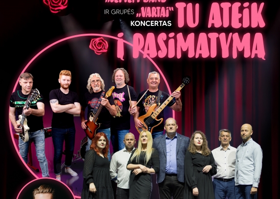 Koncertas „Tu ateik į pasimatymą“ su grupėmis „Septem Band“ ir „Vartai“ 